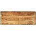Piano Per Tavolo 70x40x3,8cm Rettangolare Legno Di Mango Grezzo - Foto miniatura 1