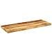 Piano Per Tavolo 70x40x3,8cm Rettangolare Legno Di Mango Grezzo - Foto miniatura 2