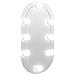Specchio Con Luci Led 40x20 Cm Ovale In Vetro - Foto miniatura 1