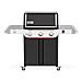 E-335W Barbecue Carrello GPL Nero, Acciaio inox 17880 W - Foto miniatura 1