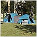 Tenda da Campeggio per 5 Persone Blu Impermeabile - Foto miniatura 1