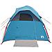 Tenda da Campeggio per 5 Persone Blu Impermeabile - Foto miniatura 6
