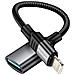 Adattatore Otg Lightning-usb Per Iphone, Nero - Foto miniatura 1