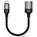 Adattatore Otg Lightning-usb Per Iphone, Nero - Foto miniatura 2