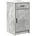 Sideboard Grigio Cemento 40x41x75 cm Legno Ingegnerizzato - Foto miniatura 3