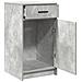 Sideboard Grigio Cemento 40x41x75 cm Legno Ingegnerizzato - Foto miniatura 5