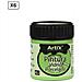 Pack 6 Uds. Pittura Ceramica E Vetro 45 Ml Colore Verde Chiaro - Foto miniatura 1