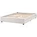 Letto Con Cassetti Contenitore Senza Testata Tessuto Prades 160 X 200 Cm Beige Chiaro - Foto miniatura 4