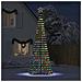 Albero di Natale a LED 1028 LED Colorato 403 cm - Foto miniatura 3