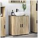 Mobile da Bagno rovere sonoma 61 x 35 x 64 cm Legno multistrato - Foto miniatura 2