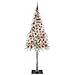 Albero di Natale con 300 LED Bianco 210 cm PE e Acciaio - Foto miniatura 3