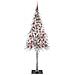Albero di Natale con 300 LED Bianco 210 cm PE e Acciaio - Foto miniatura 4