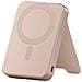 Batteria Esterna Magnetica 5000mah Magsafe & Qi2 Con Supporto Integrato, Rosa - Foto miniatura 1