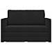 Divano letto 110cm Nero Velluto - Foto miniatura 6