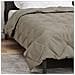 Piumone Completo Annuale Grigio chiaro 220 x 140 cm Microfibra - Foto miniatura 4