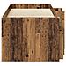Struttura Letto Loft con Mobile con porta 3 pz Legno antico - Foto miniatura 4