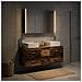 Set di mobili per il bagno 4 pcs Legno antico - Foto miniatura 4