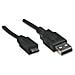 ICOC MUSB-A-018 - Cavo USB 2.0 A maschio / Micro B maschio 1,8 m Nero - Foto miniatura 2