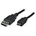 ICOC MUSB-A-018 - Cavo USB 2.0 A maschio / Micro B maschio 1,8 m Nero - Foto miniatura 3