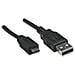 ICOC MUSB-A-018 - Cavo USB 2.0 A maschio / Micro B maschio 1,8 m Nero - Foto miniatura 1