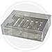 PORTASAPONE da BAGNO in PVC TRASPARENTE e supporto in metallo MAURER - Foto miniatura 1