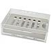 PORTASAPONE da BAGNO in PVC TRASPARENTE e supporto in metallo MAURER - Foto miniatura 2
