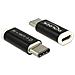 65678 USB 2.0-C USB 2.0 Micro-B Nero, Bianco cavo di interfaccia e adattatore - Foto miniatura 1