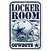 Pannello Plastica Locker Room 27 X 42 Cm Dallas Cowboys - Foto miniatura 1