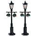 Vecchi Lampioni Inglesi - Old English Lamp Post Set Da 2 Cod 74231 - Foto miniatura 3