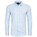 Camicia Uomo Cotone Slim Fit Celeste Tg 42 - Foto miniatura 1