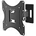 "Staffa TV da parete per schermi 22""-42"" pollici fino a 30 kg per LED LCD Plasma VESA max. 200 x 200 mm NP24 nero" - Foto miniatura 1