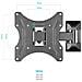 "Staffa TV da parete per schermi 22""-42"" pollici fino a 30 kg per LED LCD Plasma VESA max. 200 x 200 mm NP24 nero" - Foto miniatura 2