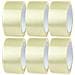 6 Rotoli Per Confezione 48 Millimetri X 66m Trasparente Imballaggio Nastro Per Pacchi E Scatole. Questo Nastro Di Imballaggio Trasparente Fornisce Un Forte Sicura E Sticky Seal Per Il Tuo Scatole Di Cartone - Da - Foto miniatura 1