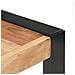 Tavolo Da Pranzo 160x80x75 Cm Legno Massello Finitura Sheesham - Foto miniatura 5