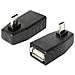 65473 micro USB USB 2.0 Nero cavo di interfaccia e adattatore - Foto miniatura 1