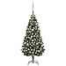 Set Albero Natale Artificiale con LED Palline e Pigne 180 cm - Foto miniatura 1