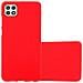 Custodia Compatibile Con Samsung Galaxy A22 5g In Frost Rosso - Coperchio Protettivo In Silicone Tpu Flessibile - Foto miniatura 1
