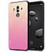 Cadorabo Custodia Compatibile Con Huawei Mate 10 Pro In Giallo - Rosa - Coperchio Protettivo Bicolore In Vetro Temperato E Silicone Tpu - Foto miniatura 1