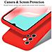 Custodia Compatibile Con Samsung Galaxy A32 4g In Liquid Rosso - Coperchio Protettivo In Silicone Tpu Flessibile - Foto miniatura 5