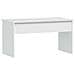 Tavolino Da Salotto Bianco 102x50,5x52,5cm In Legno Multistrato - Foto miniatura 3
