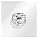 Anello Antistress Regolabile Con Anellini Girevoli Silver - Foto miniatura 2