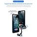 Trasmettitore Fm Wireless Per Auto Led 7 Colori Qc3.0 Caricatore Rapido - Foto miniatura 3