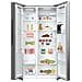 Frigorifero Americano Side By Side RS711N4ACE Total No Frost Classe E Capacità 550 Litri Colore Acciaio Inox - Foto miniatura 4