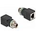 Adattatore M12 X-coded Maschio A 8 Pin A Rj45 Femmina Dritto - Foto miniatura 1