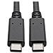 Tripp Lite U420-003-g2-5a Cavo Usb 0,914 M Usb 3.2 Gen 2 [3.1 Gen 2] Usb C Nero (eaton Tripp Lite Series Usb-c Cable [m/ - Foto miniatura 7