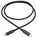 Tripp Lite U420-003-g2-5a Cavo Usb 0,914 M Usb 3.2 Gen 2 [3.1 Gen 2] Usb C Nero (eaton Tripp Lite Series Usb-c Cable [m/ - Foto miniatura 3