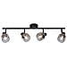 Lampada Del Soffitto 4 Macchie Di Vetro - Foto miniatura 1
