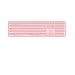 Tastiera Wireless 00220284  (Layout Tedesco) Colore Rosa - Foto miniatura 3