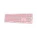 Tastiera Wireless 00220284  (Layout Tedesco) Colore Rosa - Foto miniatura 5