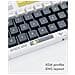 Ks-2036 (bianco / Giallo) - Keycaps Pbt [eng] - Foto miniatura 2